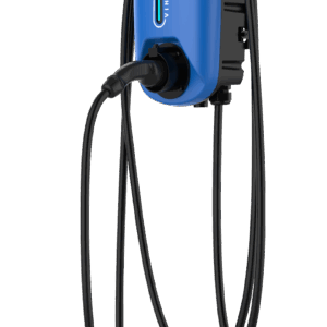 Trụ sạc AC 11 kW – Thiết kế treo tường/đứng, chuẩn Type 2 – Chính hãng V-Green